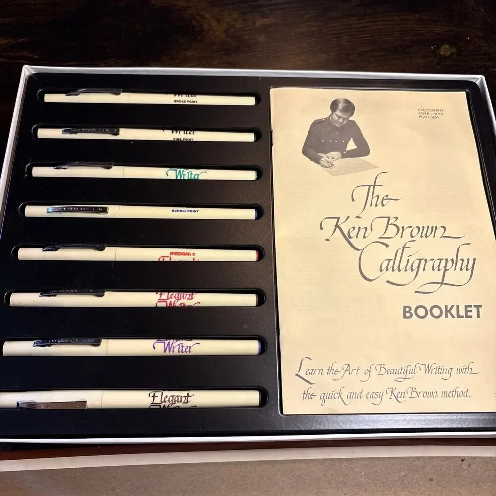 Ken Brown Calligraphy Kit 3078 Hunt Speedball Classic Style Dip Pen